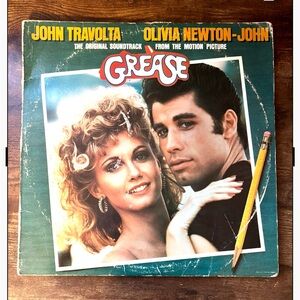 Grease Original Soundtrack Vinyl Records
